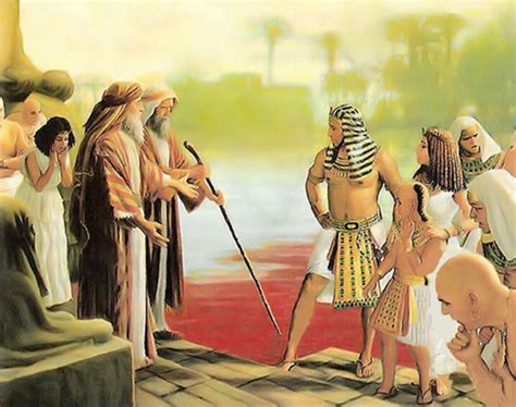 moses tells pharaoh let my people go